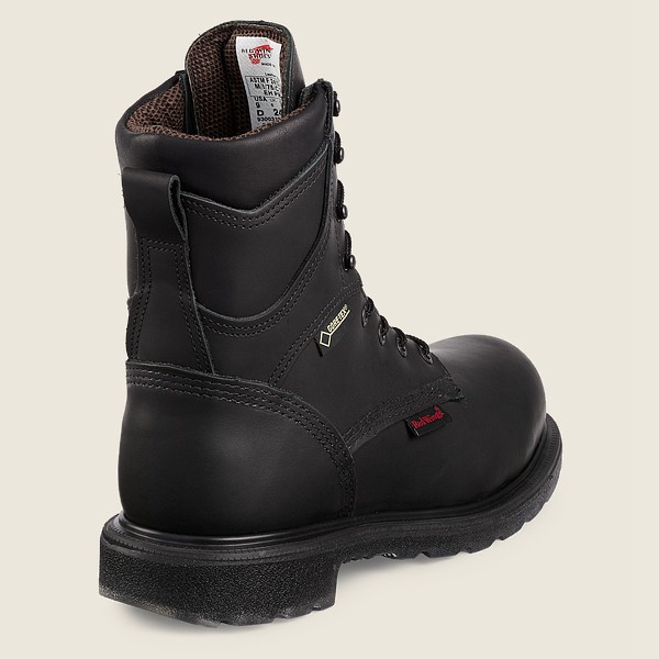 Red Wing Mens Supersole® 2.0 - 8-inch Insulated Waterproof Csa Toe - Safety Boots Black - 5724GWILT